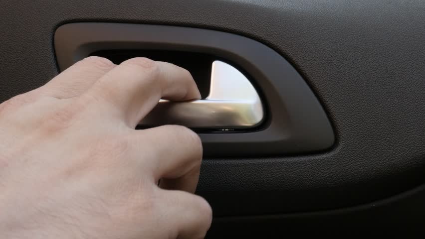 Hand Moves Car Interior Door Stock Footage Video 100 Royalty Free 1011504590 Shutterstock