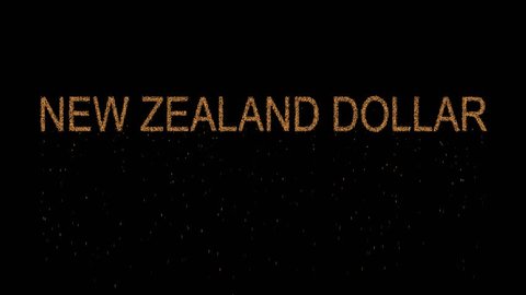 New Zealand Dollar Stock Video Footage 4k And Hd Clips Currency Name New Zealand Dollar Ears From The Sand Then Crumbles Alpha Channel Premultiplied
