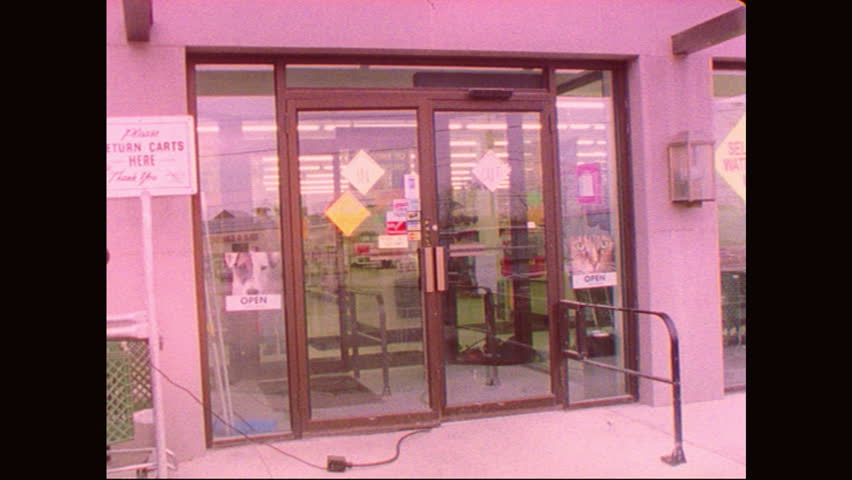 1990s Exterior Signage Of Pet Stock Footage Video 100 Royalty