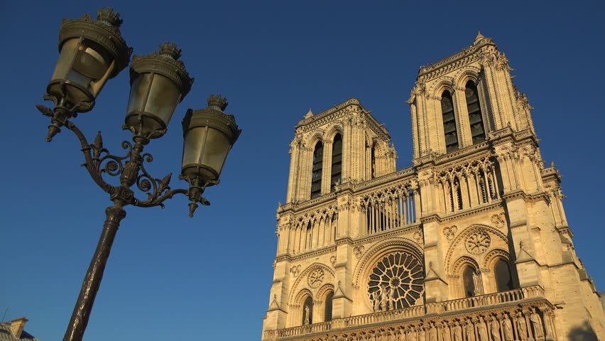  Notre Dame Cathedral in Paris France image - Free stock photo - Public Illustration 