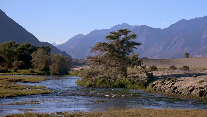 Mountain Peaks and River Channels image - Free stock photo - Public ...