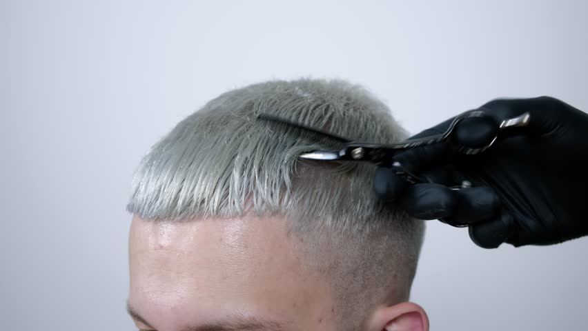 Short Haircuts For Thin Hair Men Stock Video Footage 4k And Hd Video Clips Shutterstock