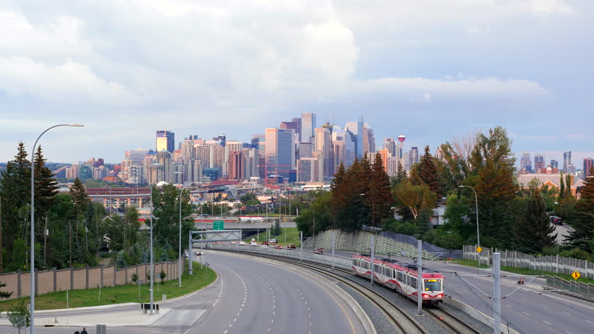 Streets, towers, and city of Calgary, Alberta, Canada image - Free ...