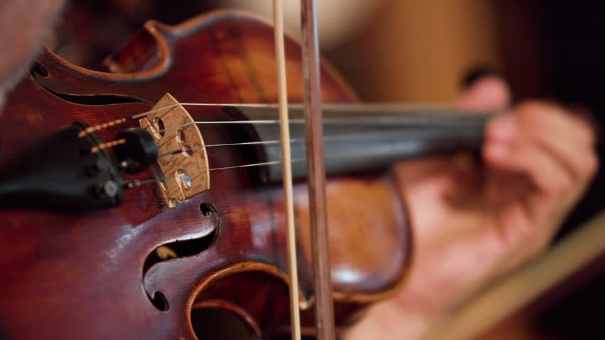 Violinist playing at sunset image - Free stock photo - Public Domain ...