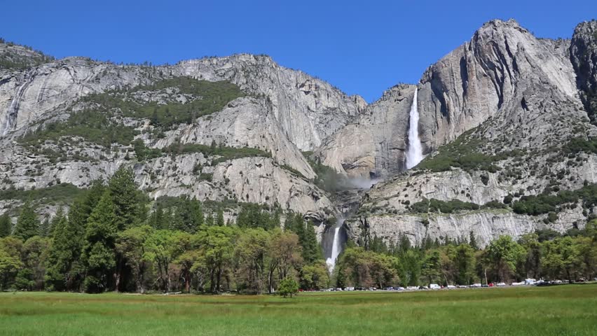Nevada Fall waterfall
