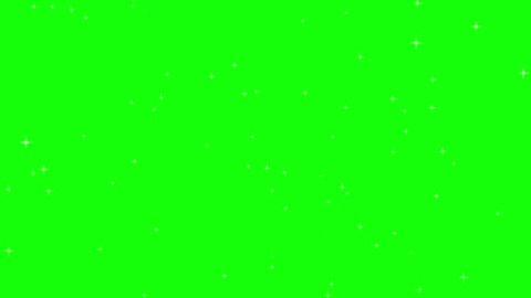 Shining Stars Green Background Stock Footage Video (100% Royalty-free)  1018061410 | Shutterstock