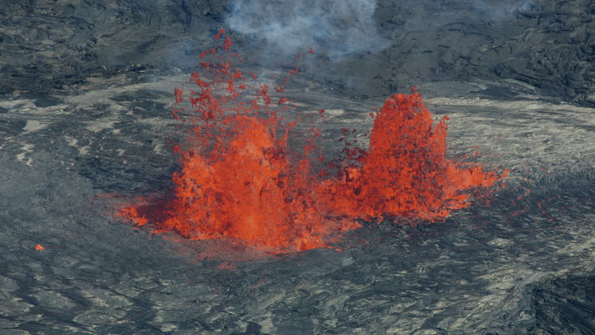 Volcano Spewing Lava at Hawaii Volcanoes National Park image - Free ...