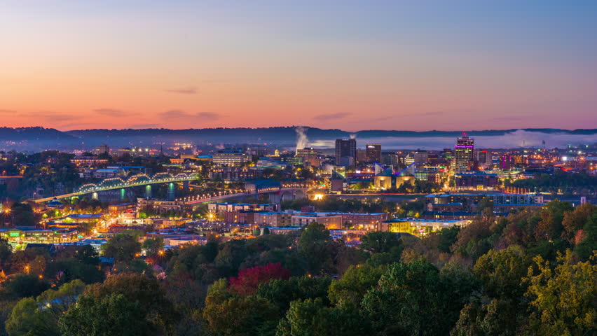 View of the Landscape at Lookout Mountain, Tennessee image - Free stock ...