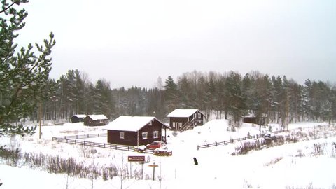 Winter Time Lapse Of Clouds Stock Footage Video 100 Royalty Free