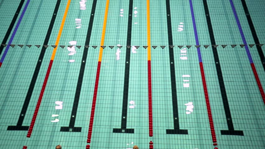 Olympic Swimming Pool 2015 empty olympic swimming pool underwater with horizontal swimming Olympic Swimming Pool 2015 empty olympic swimming pool underwater with horizontal swimming