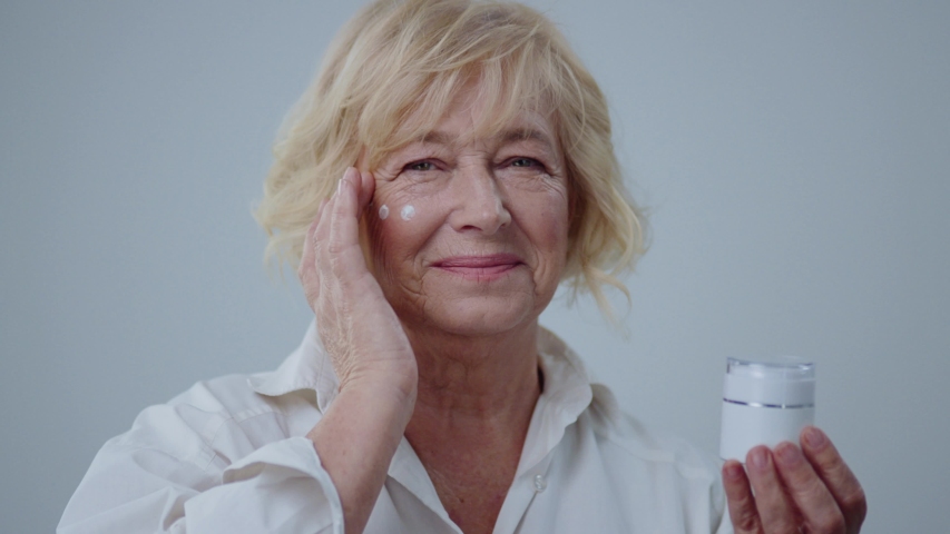 Portrait Of Cheerful Older Woman Stock Footage Video 100 Royalty Free 1031819930 Shutterstock