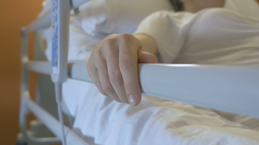 Support For A Sick Person Stock Footage Video 100 Royalty Free