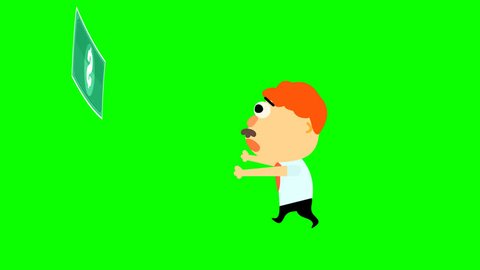 4k Funny Cartoon Animation Green Screen Stock Footage Video (100% Royalty- free) 10555910 | Shutterstock