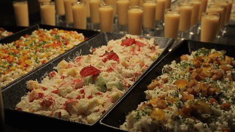 Hotel Restaurant Buffet Food, Nuevo Vallarta, Nayarit, Puerto Vallarta, Mexico, North America