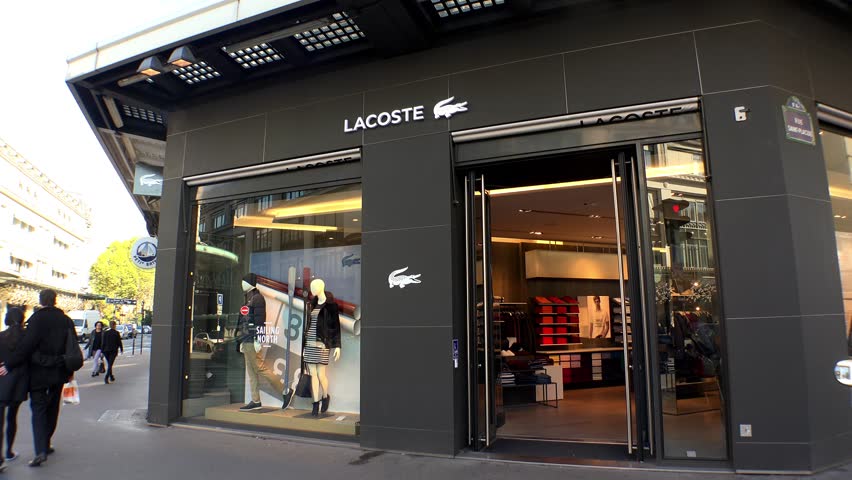 lacoste france to paris