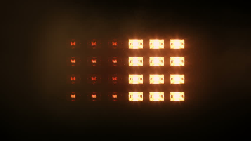 4k00 30stage Lights Square Amber Shiny Turning On And Off Stage Lights Square Amber Shiny Turning On And Off More Color Options In My Portfolio