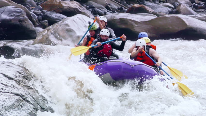 Whitewater Rafting 4k