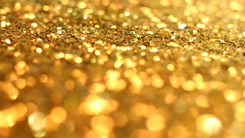Abstract Gold Background with Copy Stock Footage Video (100% Royalty