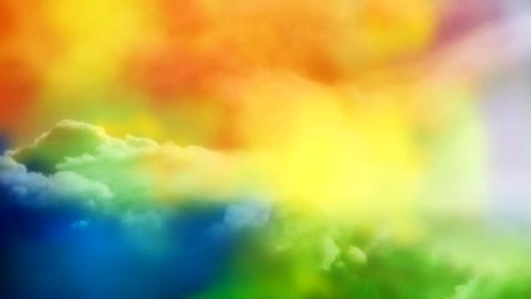 Colorful Art Background Clouds Stock Footage Video (100% Royalty-free)  1614550 | Shutterstock