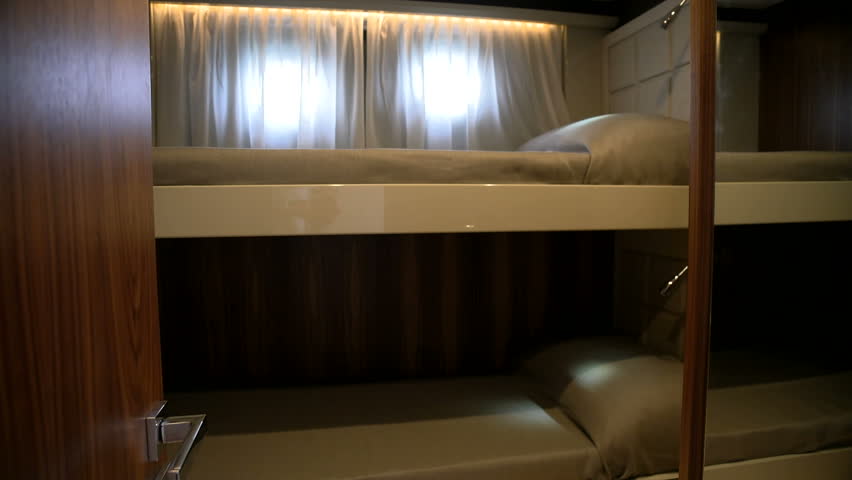 Bunk Beds In Guest Cabin Stock Footage 100 Royalty Free Bunk Beds In Guest Cabin On Luxury Yacht