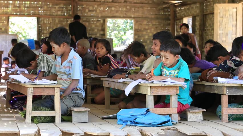 St Petersburg Russia Circa May 2017 Preschool Kids Have A Mrauk U Myanmar January 27 2016 Unidentified Burmese S And Boys