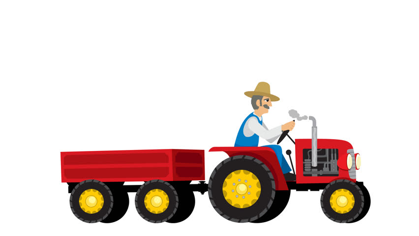 Tractor Cartoon Pic - Farm Tractors