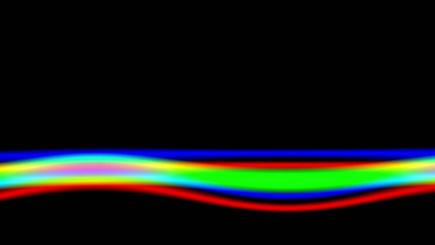 Black Background with Colored Light Stock Footage Video (100% Royalty