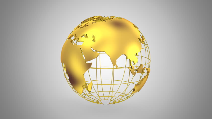 HD 1080p Stockvideo Of A Globe Zooming To Various Nations Stock Footage