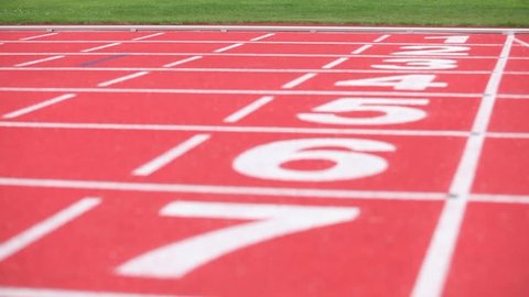Running Track At The Stadium Stock Footage Video 100 Royalty Free Shutterstock