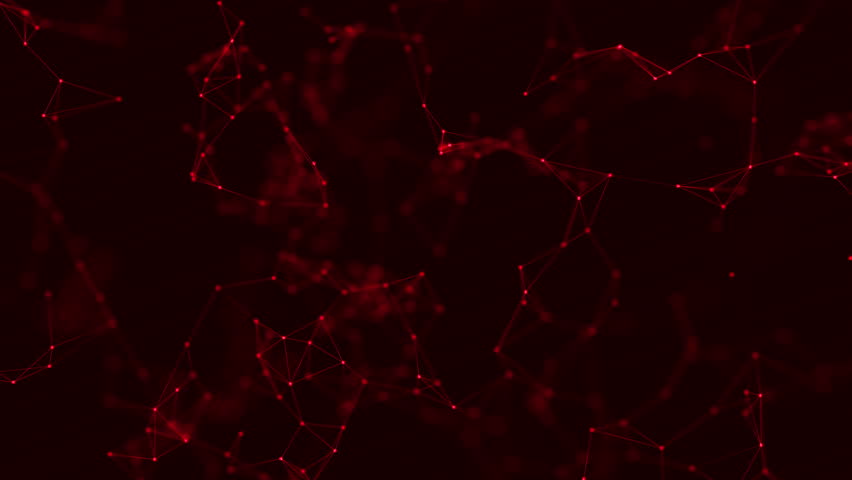 Red Abstract Futuristic Technology Background Stockvideos