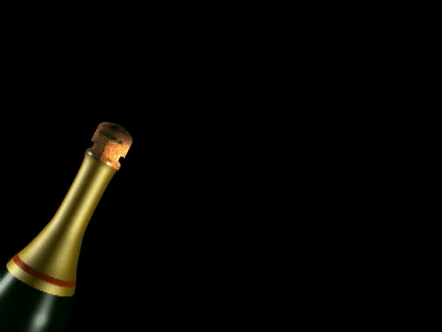 Cork Popping Out Of Champagne Stock Footage Video 100