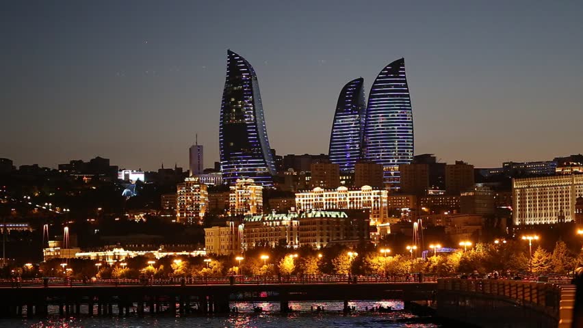 Stock video of baku, azerbaijan - september 22, 2016: | 20959270 ...