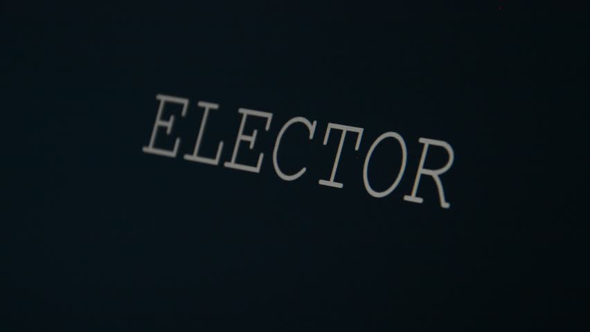 Header of elector