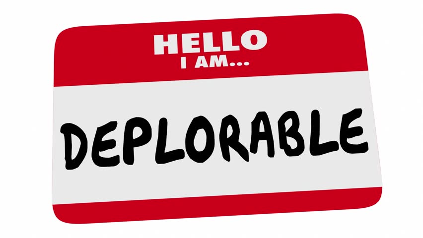 Header of deplorable