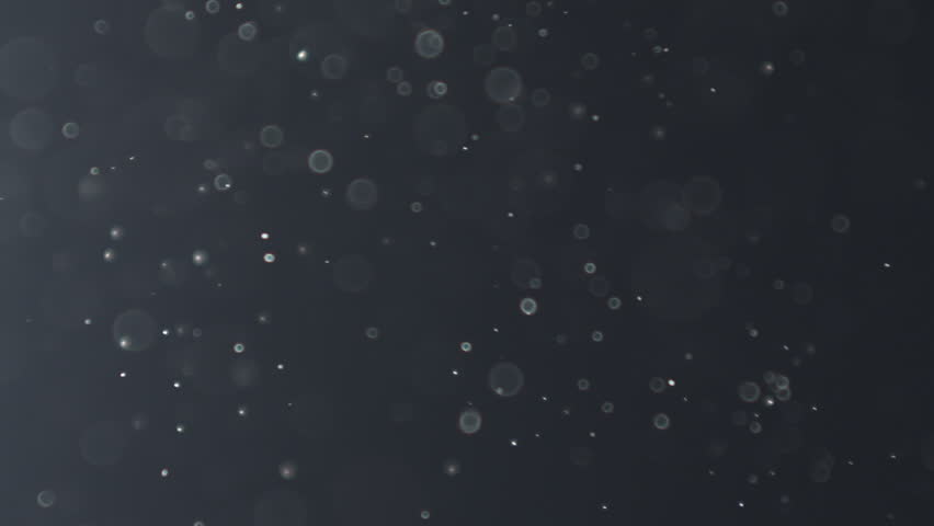 Backlit Dust Particles with Bubble Stock Footage Video (100% Royalty