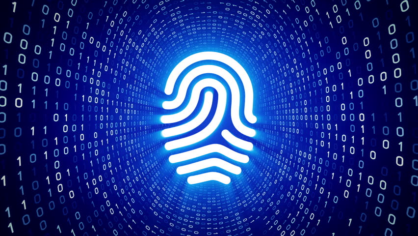 White Fingerprint Icon Form White Stock Footage Video (100% Royalty-free) 22362790 | Shutterstock