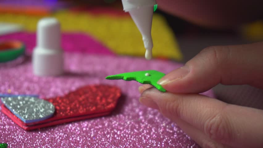 Header of glue
