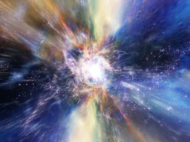 The Heavens 0507 - Flying Through Star Fields In Space. Stock Footage ...