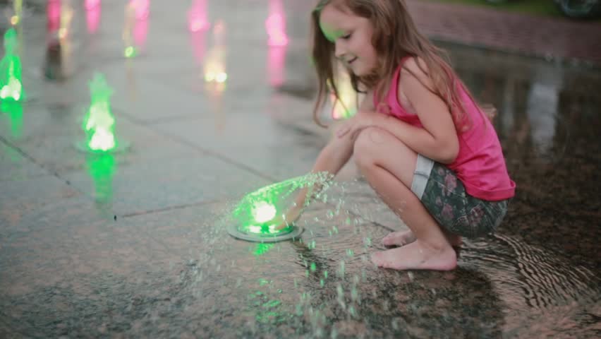 Little Girl Playing With Colored Stock Footage Video 100 Royalty Free 24576920 Shutterstock