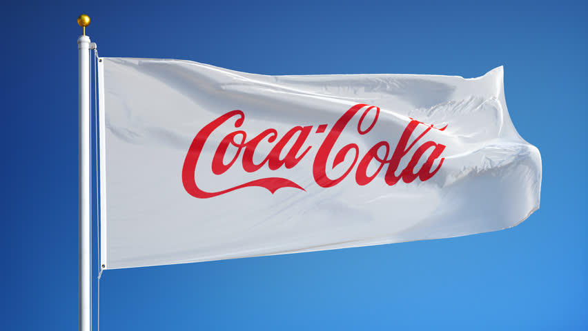 Coca cola flag