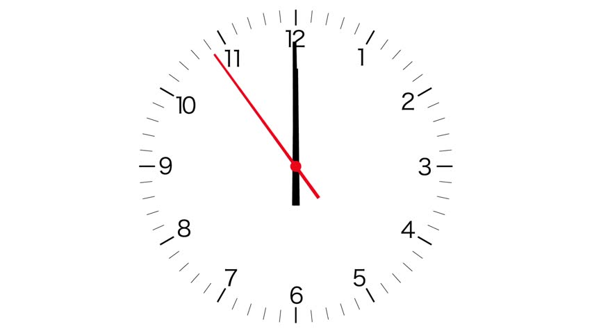 clock with seconds clock with seconds