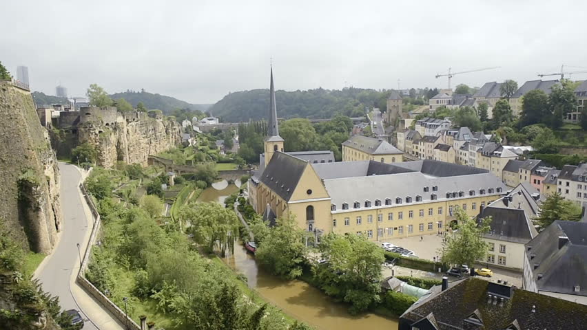 Aerial Of The Groon Grund Stockvideos Filmmaterial 100
