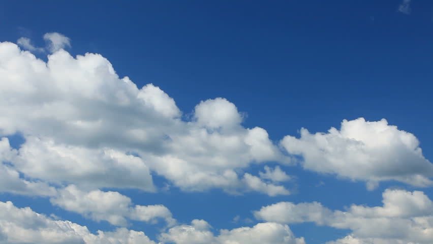 Blue Sky On A Cloudy Stock Footage Video 100 Royalty Free 2538020 Blue Sky On A Cloudy Day