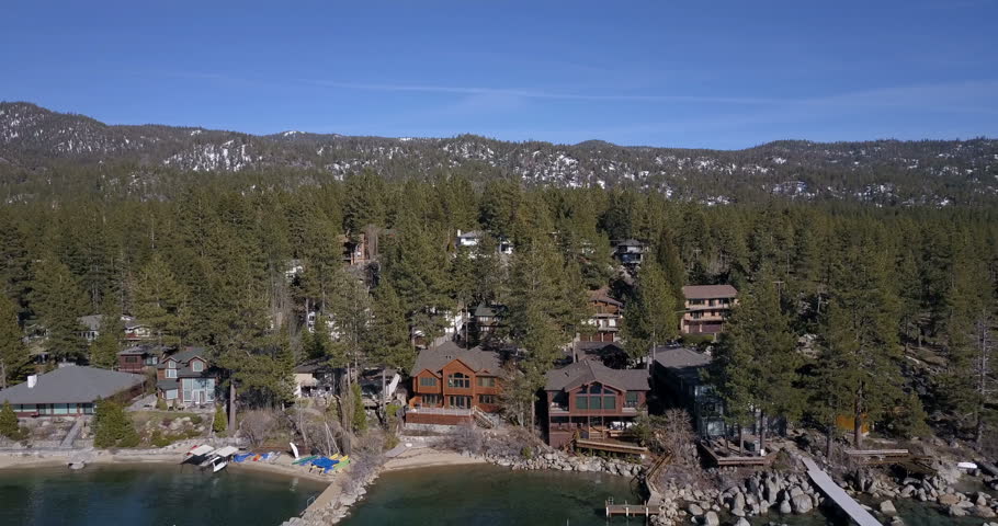 Bay and lakeshore landscape scenic at Lake Tahoe image - Free stock ...