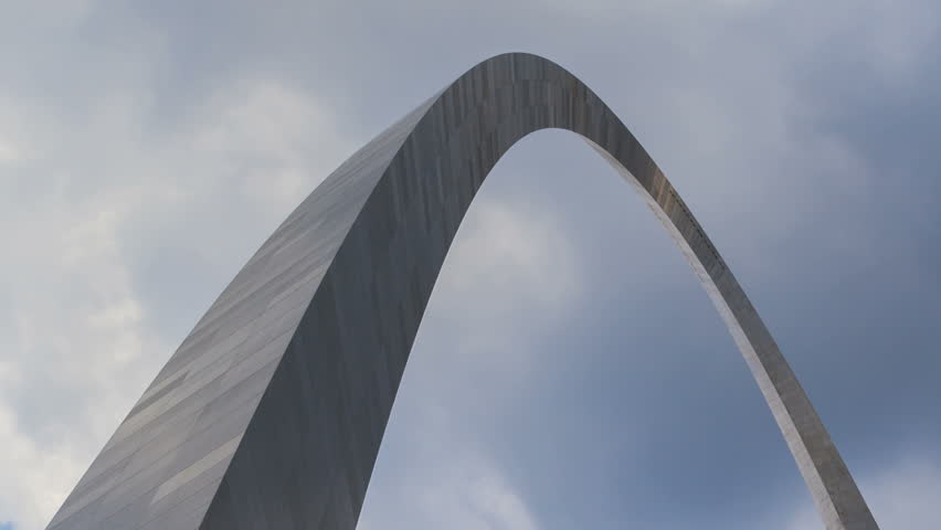 Stock video of timelapse st. louis arch with dramatic | 2733470 | Shutterstock