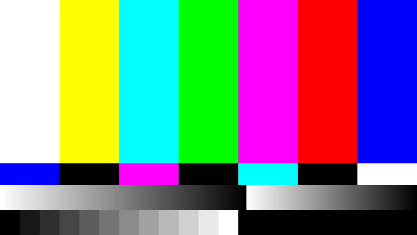 4K (4096x2304) Static Tv Color Bar Test Pattern Stock ...