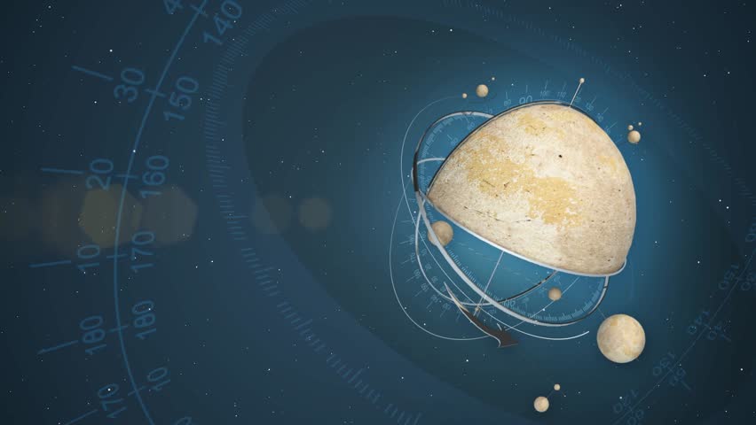 Header of orrery