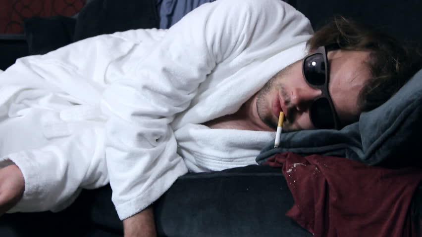 Header of hangover
