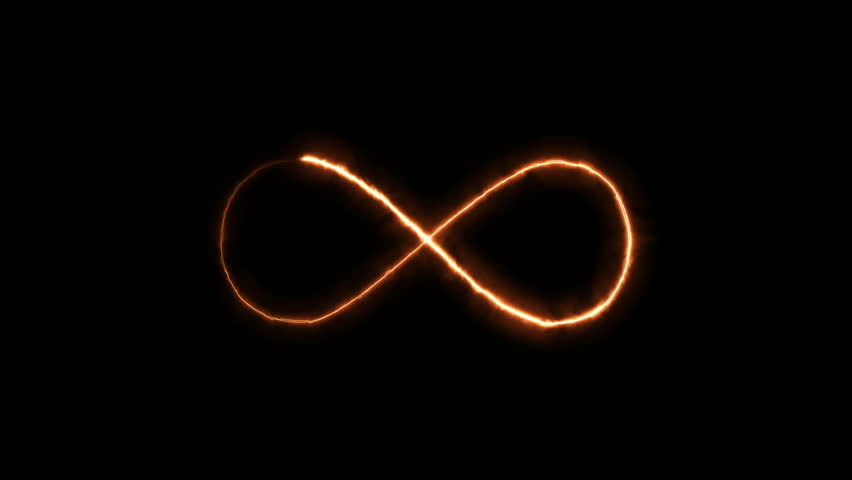 Abstract Background with Infinity Sign. Stock Footage Video (100%