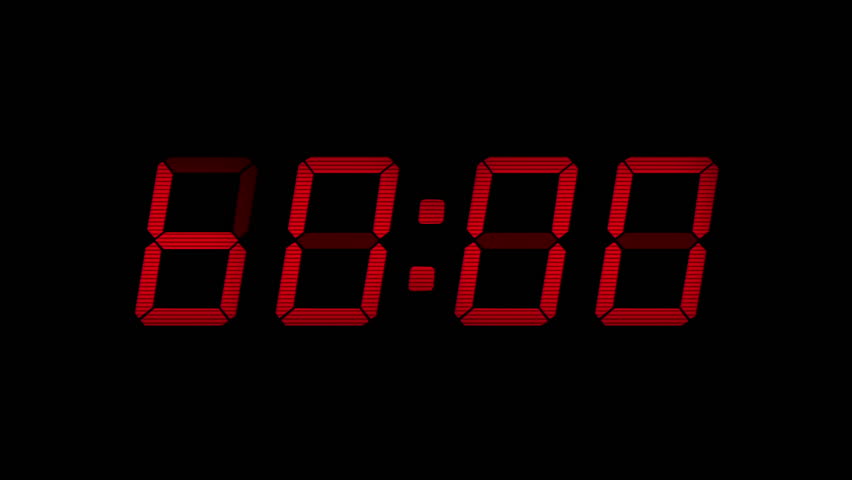one minute countdown